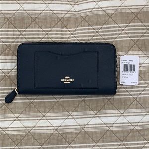 Coach zipper wallet